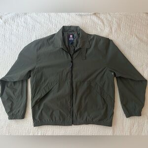 Men’s XL 1997 CHAPS by Ralph Lauren Olive Green Light Weight Bomber Jacket